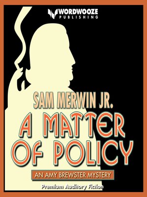 cover image of A Matter of Policy